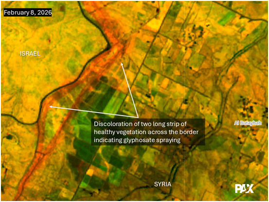 glyphosate spraying
